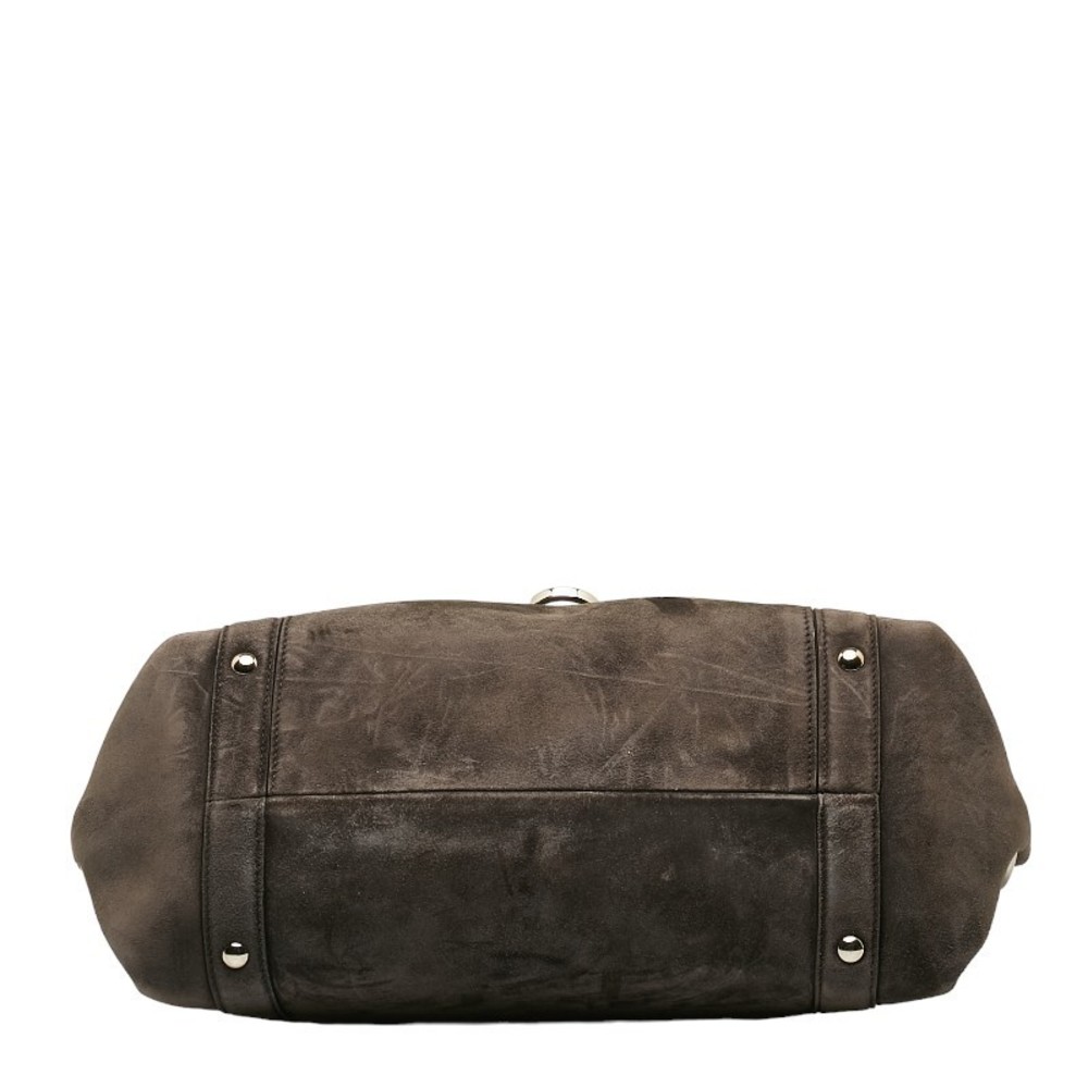 Salvatore Ferragamo Gancini Sofia Python Shoulder… - image 5